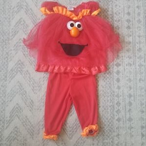 Sesame Street Elmo 2T Costume ❤️🎃
